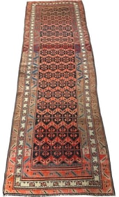 Antique Kurdish Runner 10'9" x 3'9"