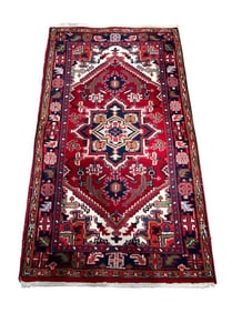 Vintage Hamadan Carpet 5'4" x 3'
