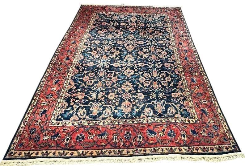 Blue Heriz Carpet 11'9" x 9' (1 of 9)