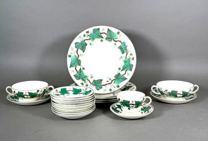Wedgwood Napoleon Ivy Pattern Grouping