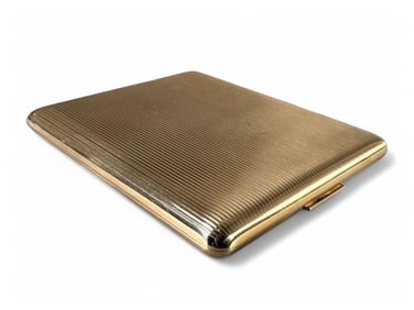14K Gold Cigarette Case