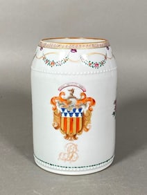Chinese Export Armorial Tankard, 18thc.