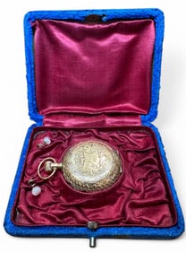 Illinois Watch Company 14K Gold Pocket Watch, 1889