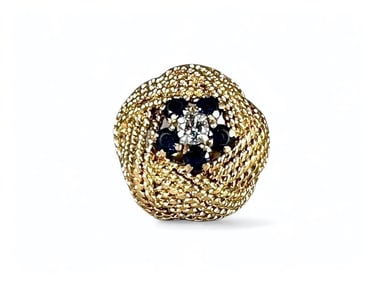 18K Gold Ballerina Ring