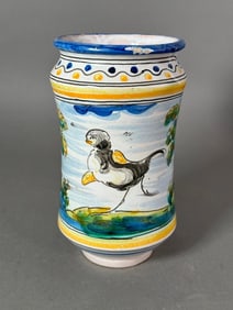 Continental Tin Glazed Albarello