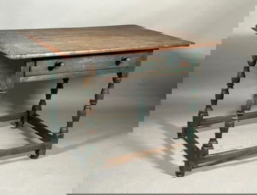 American Painted Pine Tavern Table