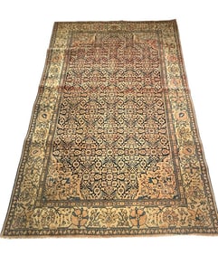 Antique Ferahan Sarouk Carpet 6'4" x 4'2"
