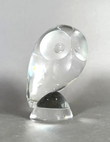 Steuben Crystal Figure of an Owl