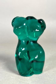 Dominick Labino Blown Glass Figure of a Female Nude Torso, 1965