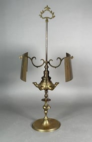 Brass Oil Lamp After the Antique