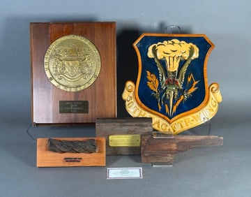Lot of United States Military and Nautical Memorabilia