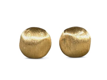 Pair of Gold Ear Clips by Marco Bigego