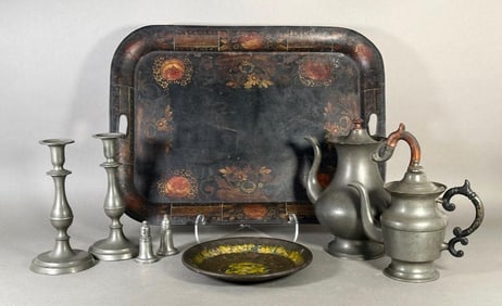 Assorted Pewter and Metal Lot
