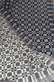 Two Wool Coverlets