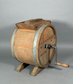 Vintage Wood Cider Barrel