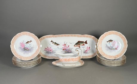 Limoges Fish Service