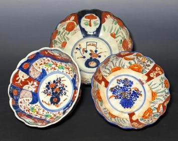 Three Imari Bowls