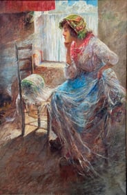 John Charles Arter Oil, The Lace Veil