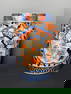 Imari Vase with two Shaped Cartouches