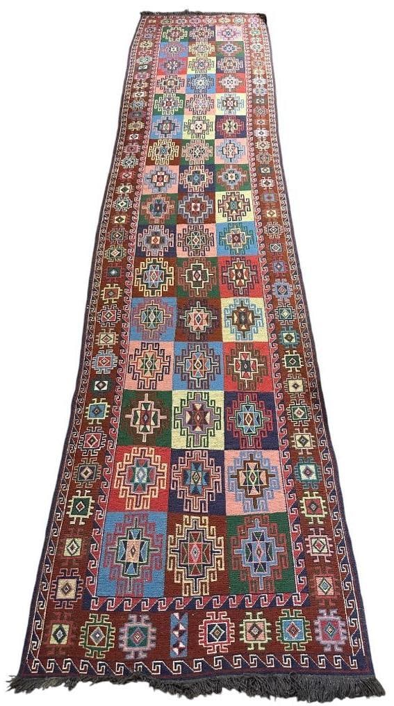 Kilim Runner 12'9" x 2'11" (1 of 11)