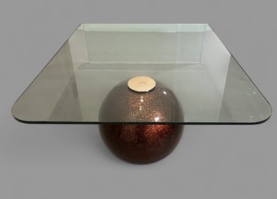 1970's Modern Glass Coffee/Cocktail Table