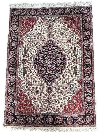 Tabriz Hunting Carpet 7'2" x 4'1" (1 of 10)