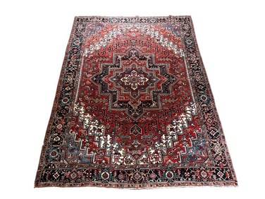 Persian Wool Carpet Heriz 13' x 9' 3"