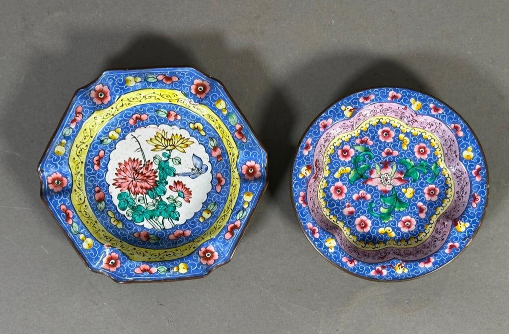 Two Chinese Enamelled Trivets (1 of 5)