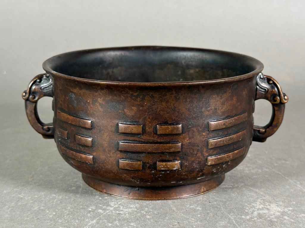Chinese Archaic Style Bronze Censor, Modern (1 of 6)