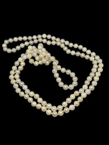 Opera Length Pearl Necklace