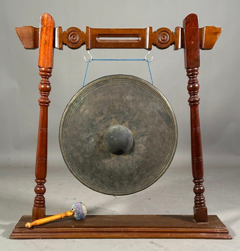 Asian Gong on Stand (1 of 5)