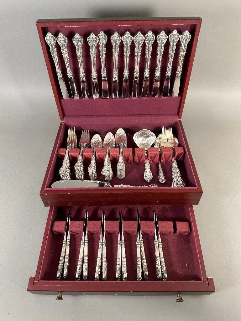 International Silver Company Masterpiece Sterling Silver Flatware Service For Twelve (1 of 17)