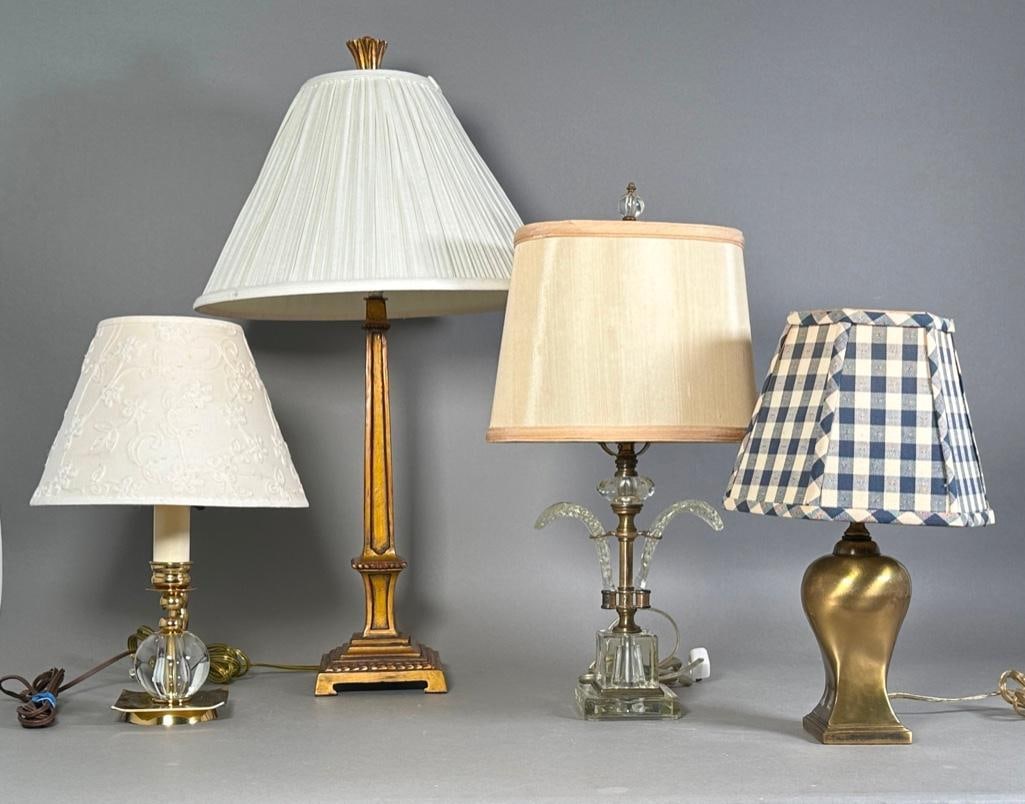 Four Assorted Vintage Table Lamps (1 of 20)