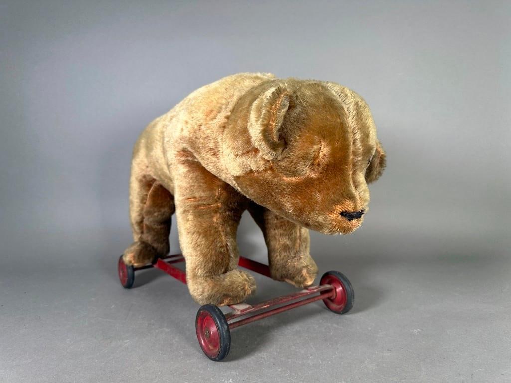 Antique Bear Pull Toy (1 of 10)