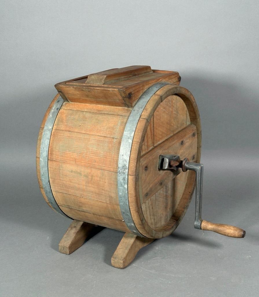 Vintage Wood Cider Barrel (1 of 10)