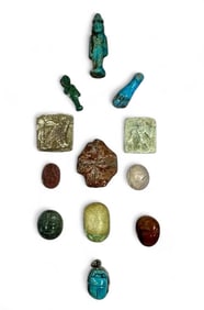 Group of Ancient Seals, Scarabs and Amulets
