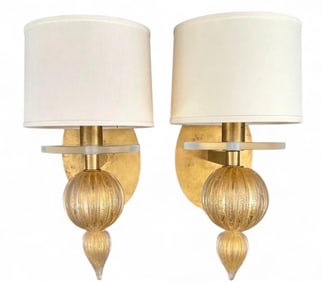 Bauble Murano Wall Sconces, by Barbara Barry