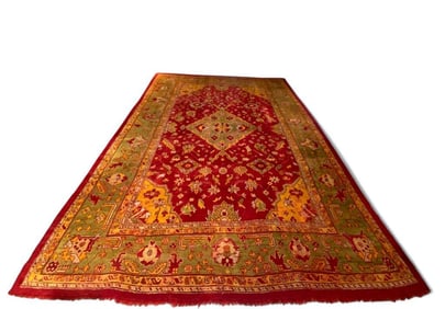 West Anatolia Oushak Carpet 14'5" x 10'6"