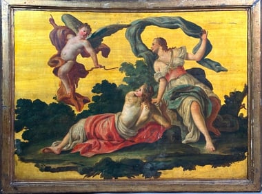 Painting of Arethusa and Alpheus, 18th/19th century