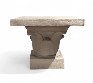 Michael Taylor Designs Cast Faux Stone Garden Table