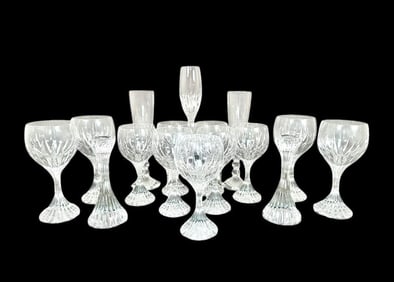 Baccarat Massena Pattern Crystal Stemware