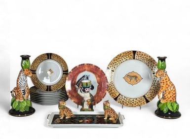 Assorted Lot of Lynn Chase Porcelain Items