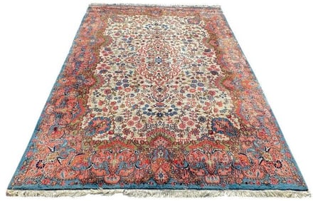Large Kerman Carpet, 12'9" x 8'11"