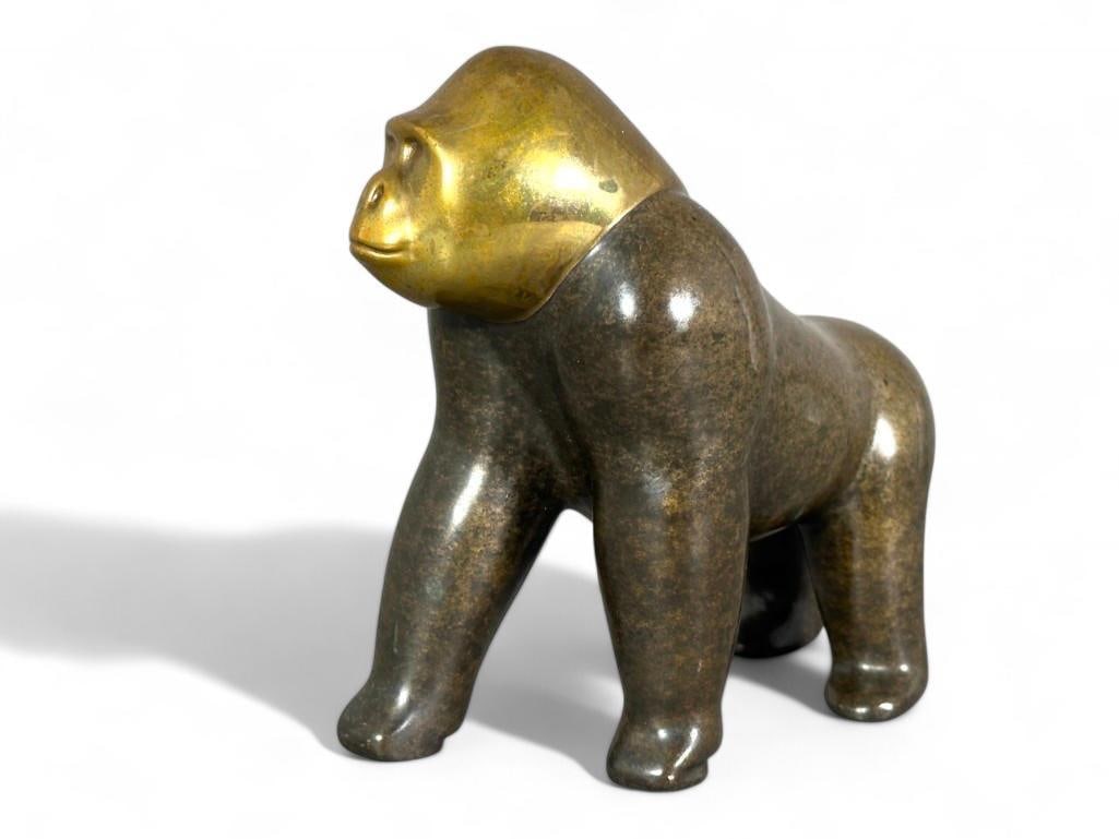 Loet Vanderveen Bronze, Gorilla (1 of 7)