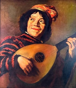 Sylvia Saul After Frans Hals, The Lute Player