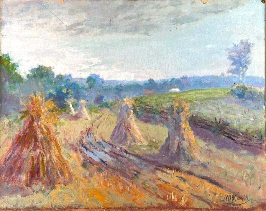 William H. Kinnicutt Oil, "Soft Shadows" (1 of 11)