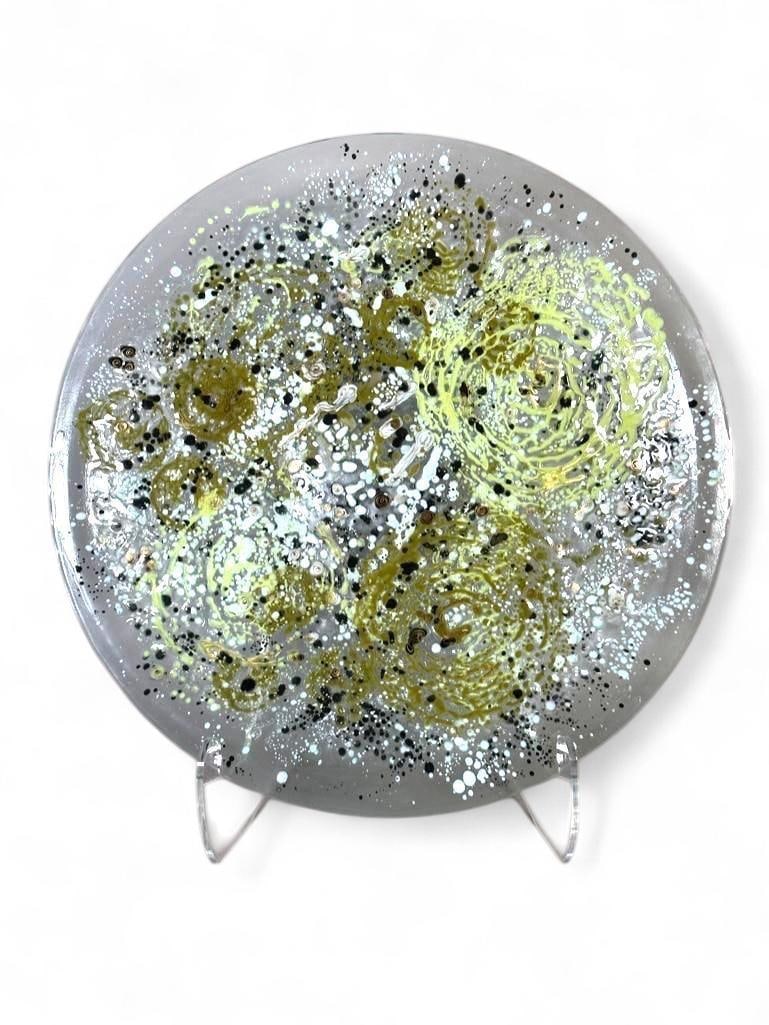 Attrubuted Higgins Glass 20" Platter (1 of 7)