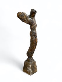 Plaster Figure of Winged Bird Woman