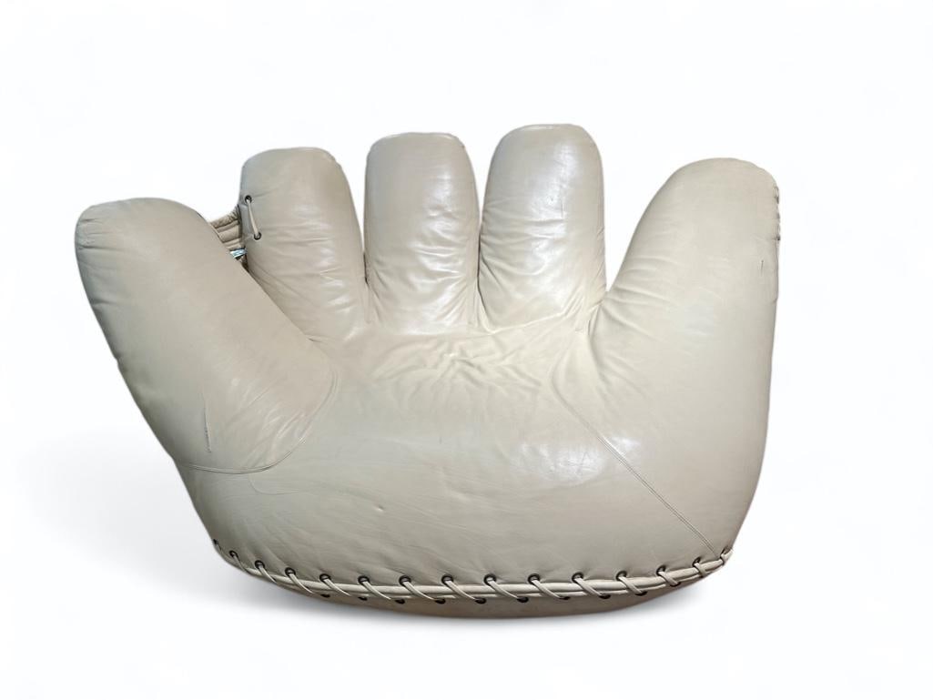 Joe Leather Baseball Glove Chair (1 of 8)