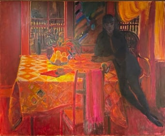 Joseph B. O'Sickey Oil, "At The Breakfast Table"